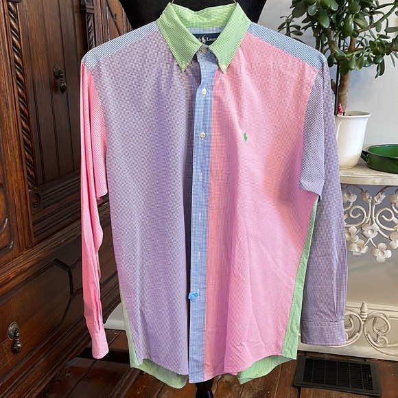 Ralph Lauren Other - Ralph Lauren Multi Color Gingham Shirt
